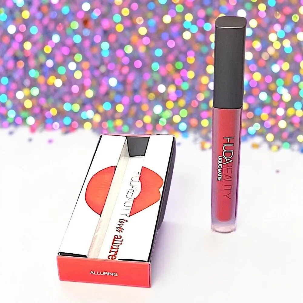 Huda Beauty Liquid Matte Lipstick in Alluring New In Box Limited Edition